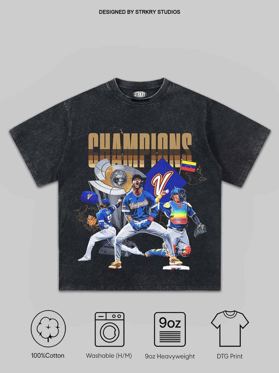 WBC Venezuela Champion 2026 V16 Tee&Hoodie