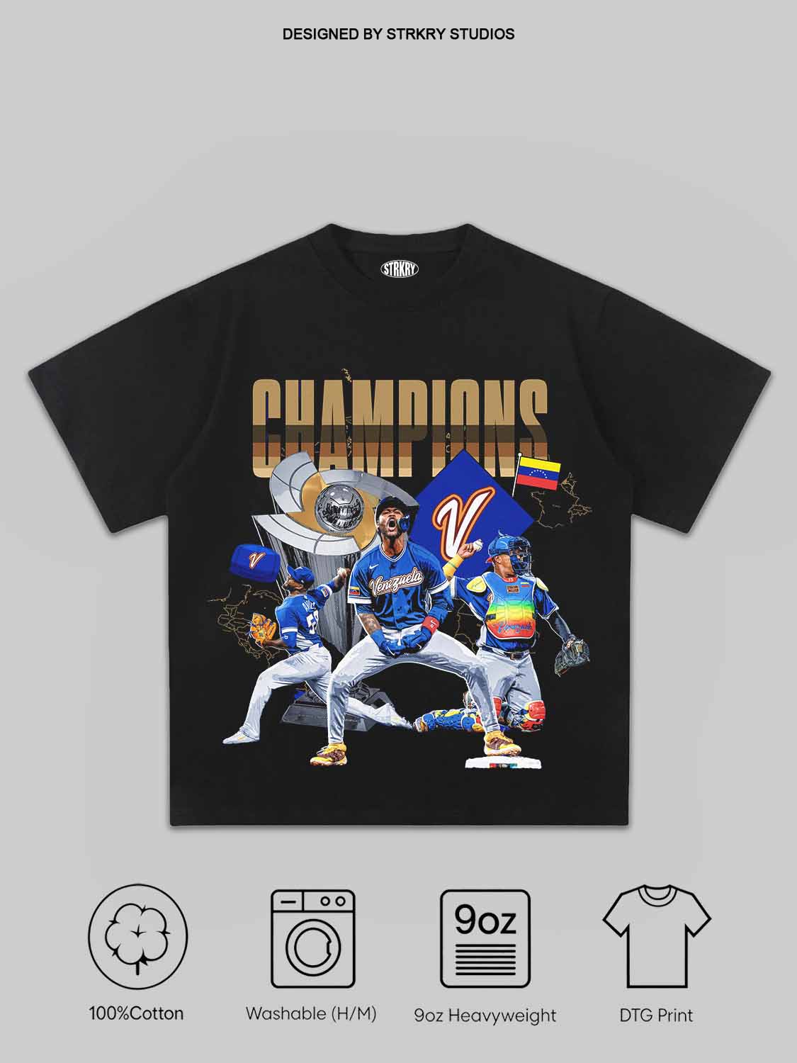WBC Venezuela Champion 2026 V16 Tee&Hoodie