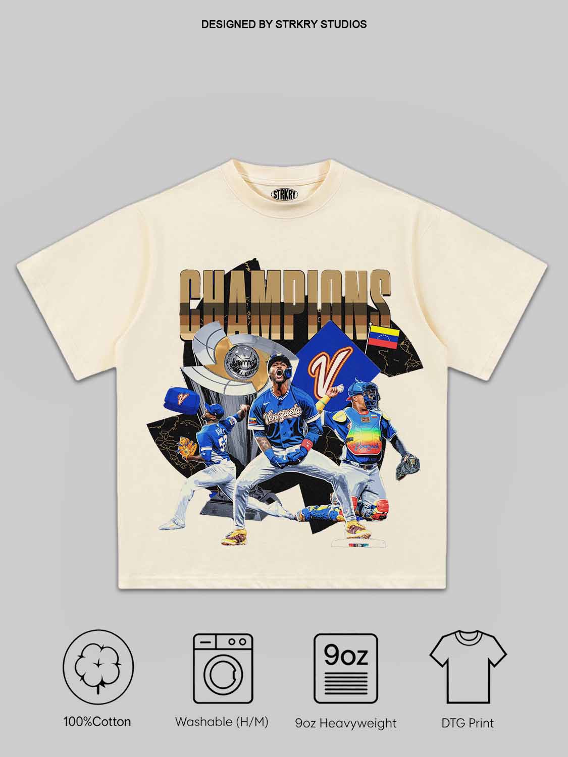 WBC Venezuela Champion 2026 V16 Tee&Hoodie