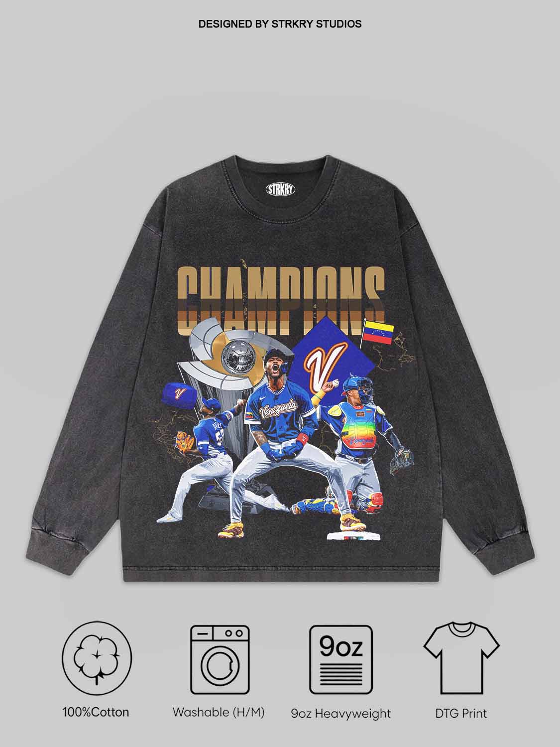 WBC Venezuela Champion 2026 V16 Tee&Hoodie