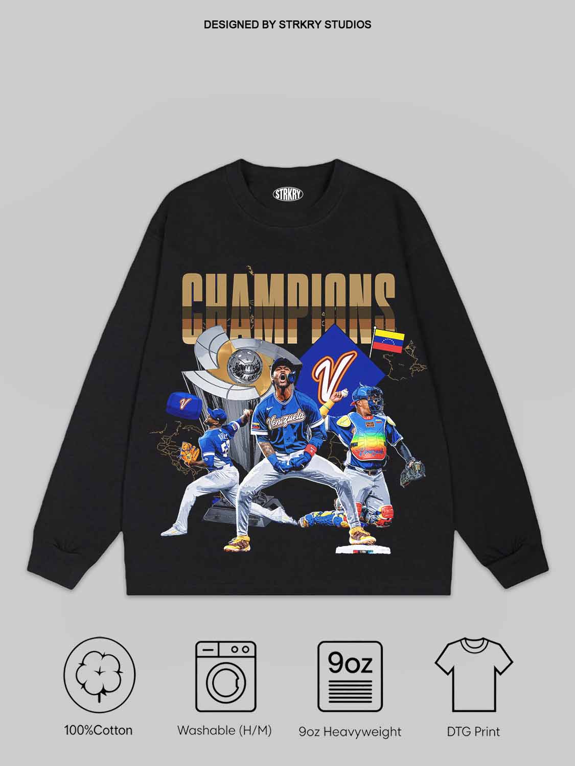 WBC Venezuela Champion 2026 V16 Tee&Hoodie