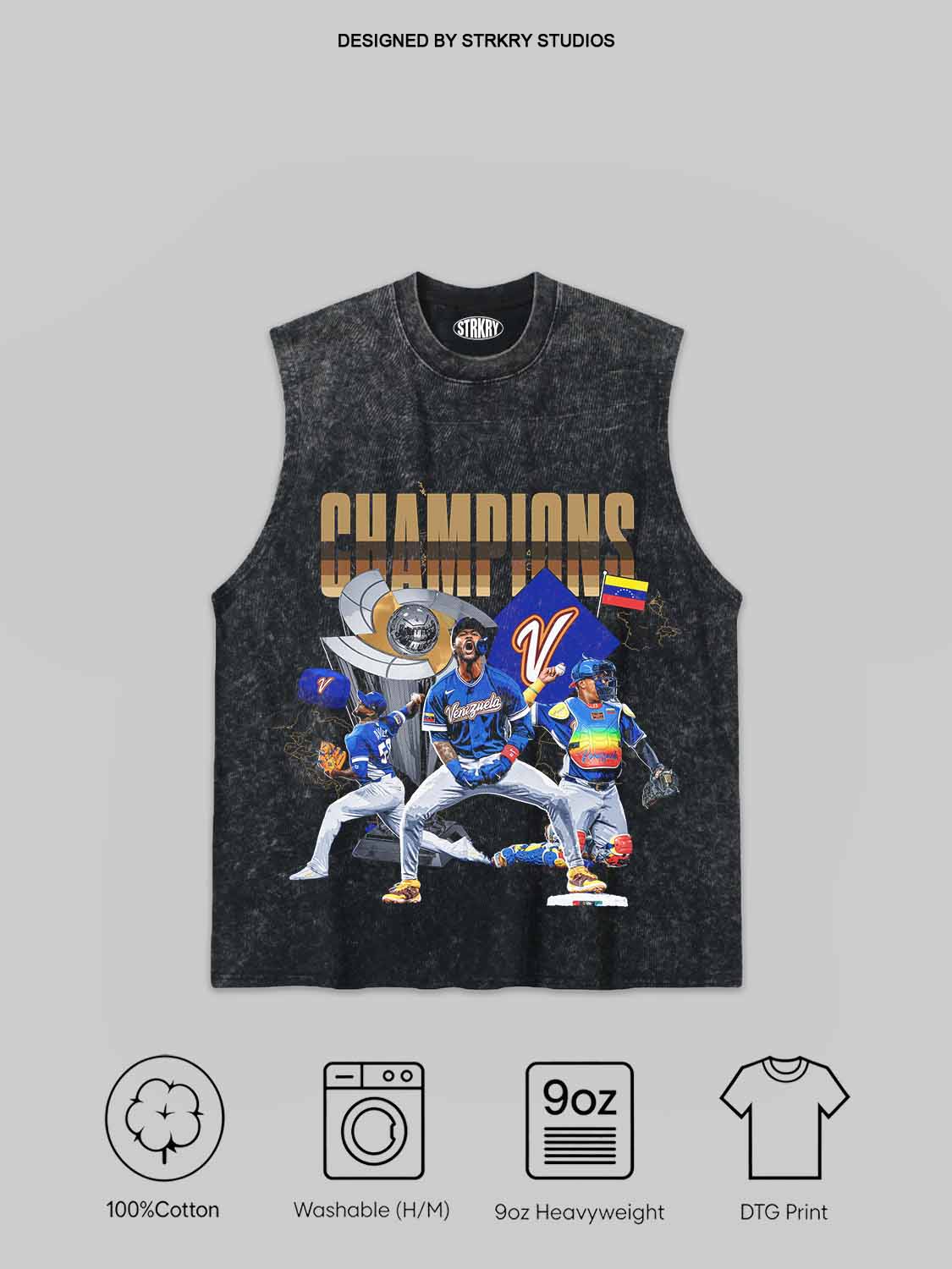 WBC Venezuela Champion 2026 V16 Tee&Hoodie