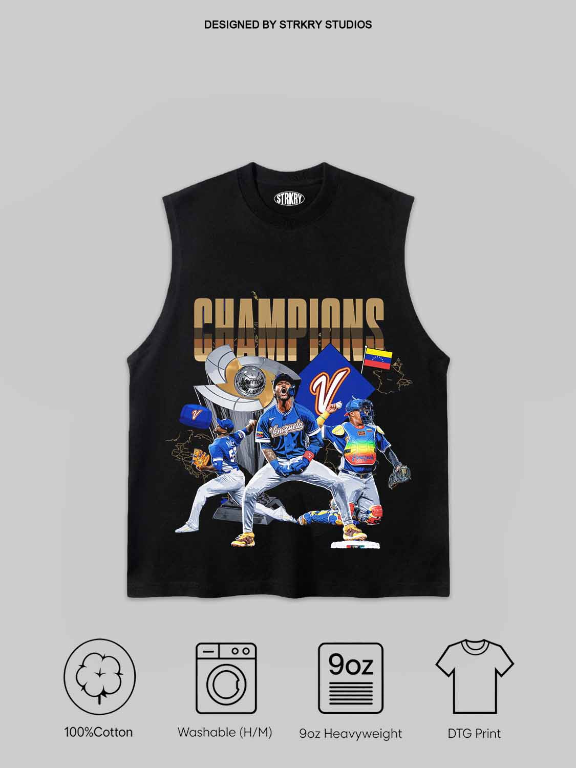 WBC Venezuela Champion 2026 V16 Tee&Hoodie