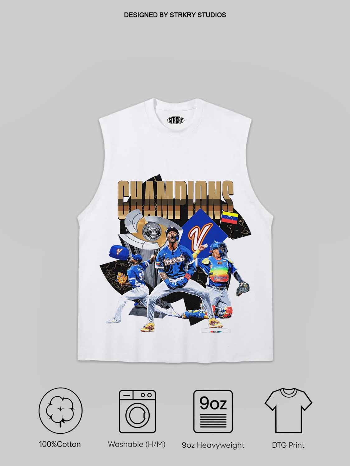 WBC Venezuela Champion 2026 V16 Tee&Hoodie