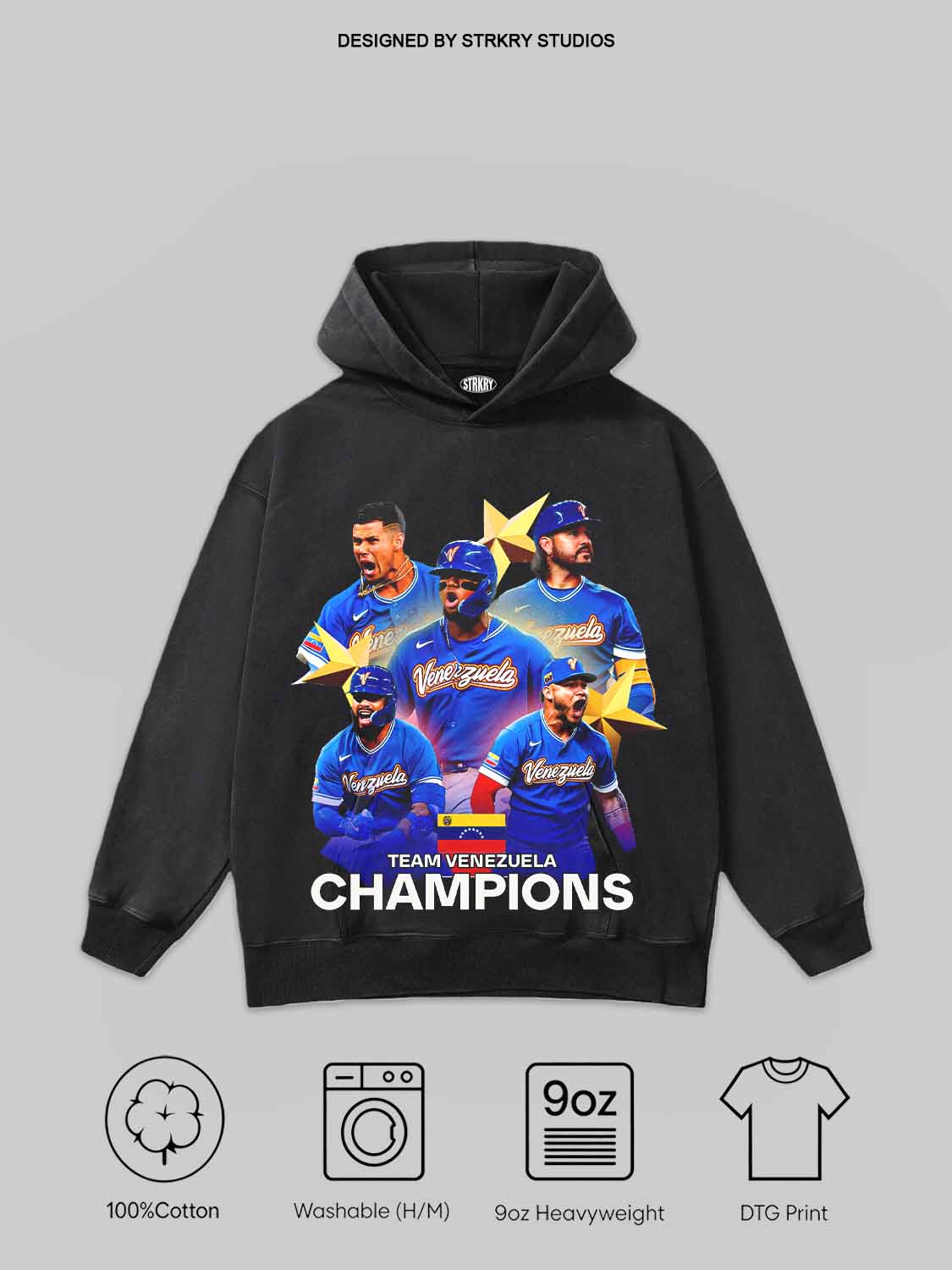 WBC Venezuela Champion 2026 V2 Tee&Hoodie