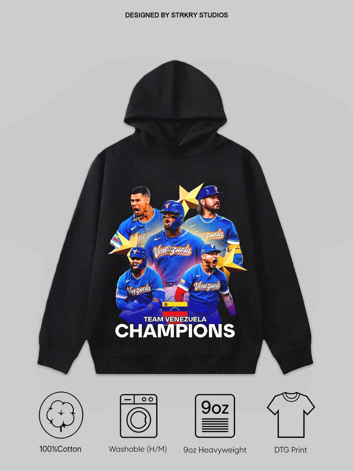 WBC Venezuela Champion 2026 V2 Tee&Hoodie