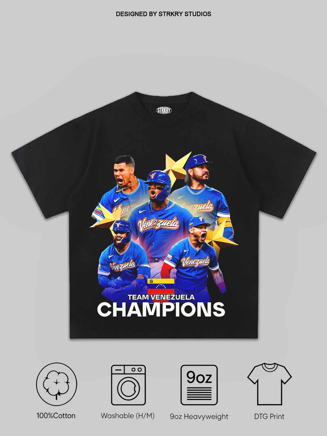 WBC Venezuela Champion 2026 V2 Tee&Hoodie