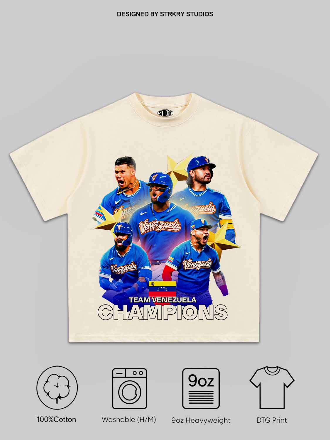 WBC Venezuela Champion 2026 V2 Tee&Hoodie