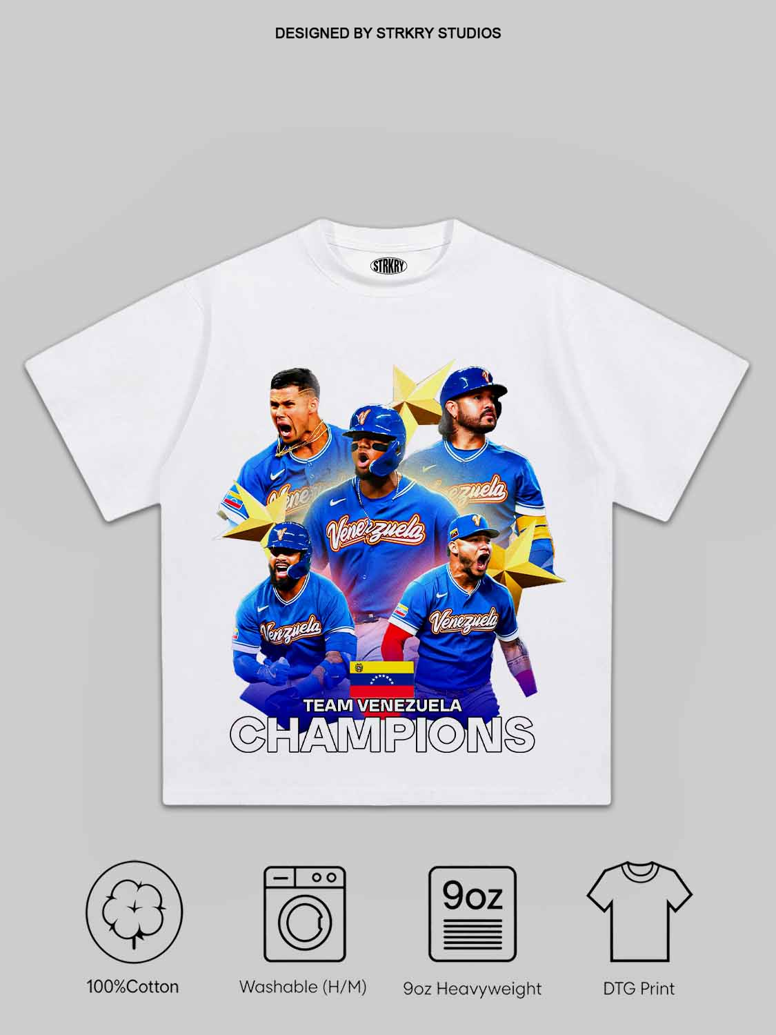 WBC Venezuela Champion 2026 V2 Tee&Hoodie