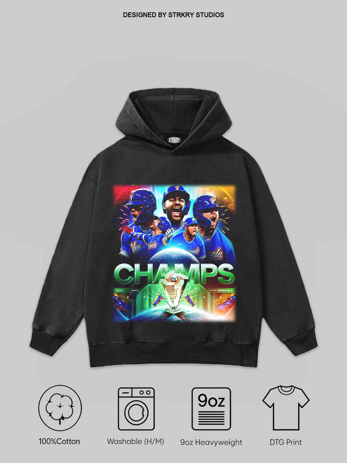 WBC Venezuela Champion 2026 V3 Tee&Hoodie