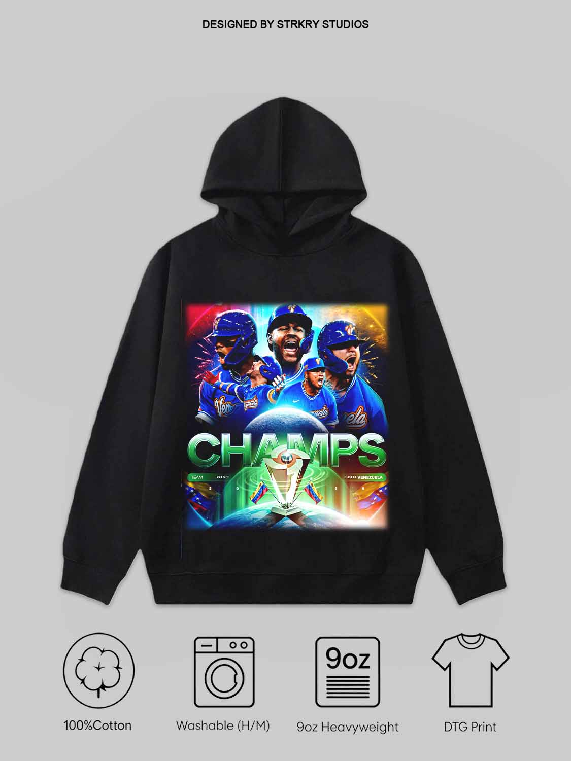 WBC Venezuela Champion 2026 V3 Tee&Hoodie