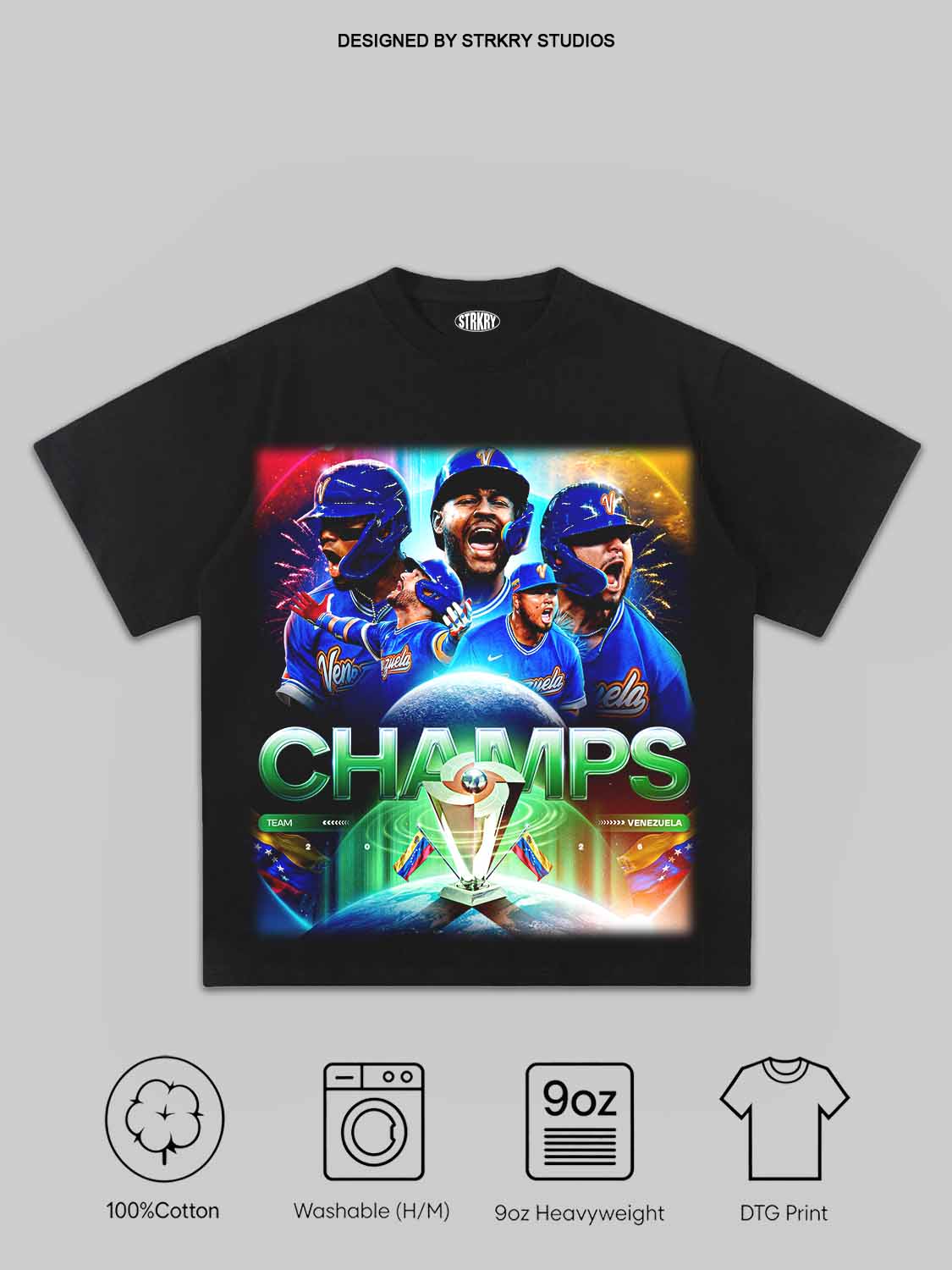 WBC Venezuela Champion 2026 V3 Tee&Hoodie