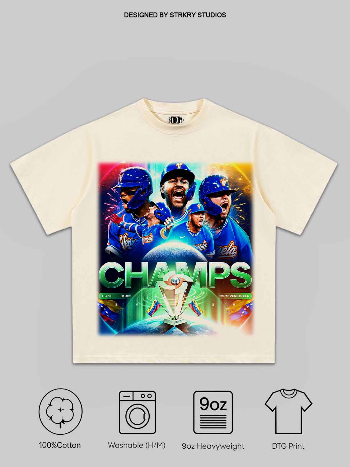 WBC Venezuela Champion 2026 V3 Tee&Hoodie