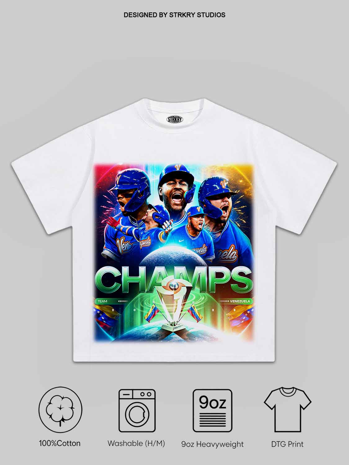 WBC Venezuela Champion 2026 V3 Tee&Hoodie