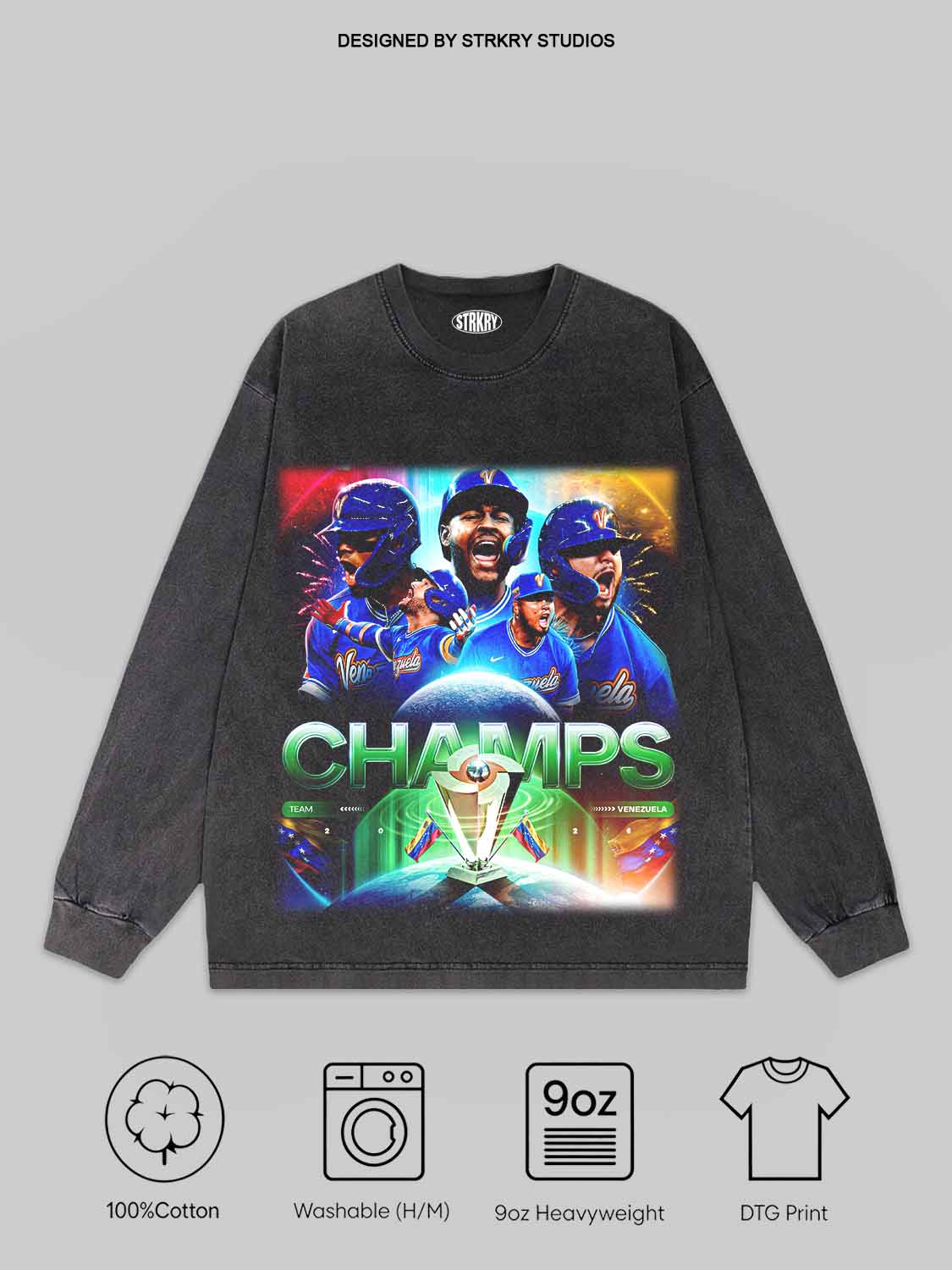 WBC Venezuela Champion 2026 V3 Tee&Hoodie