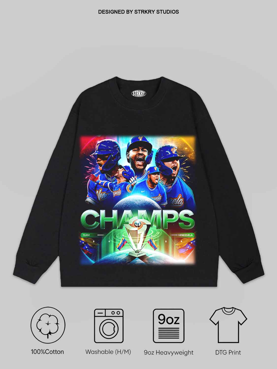 WBC Venezuela Champion 2026 V3 Tee&Hoodie
