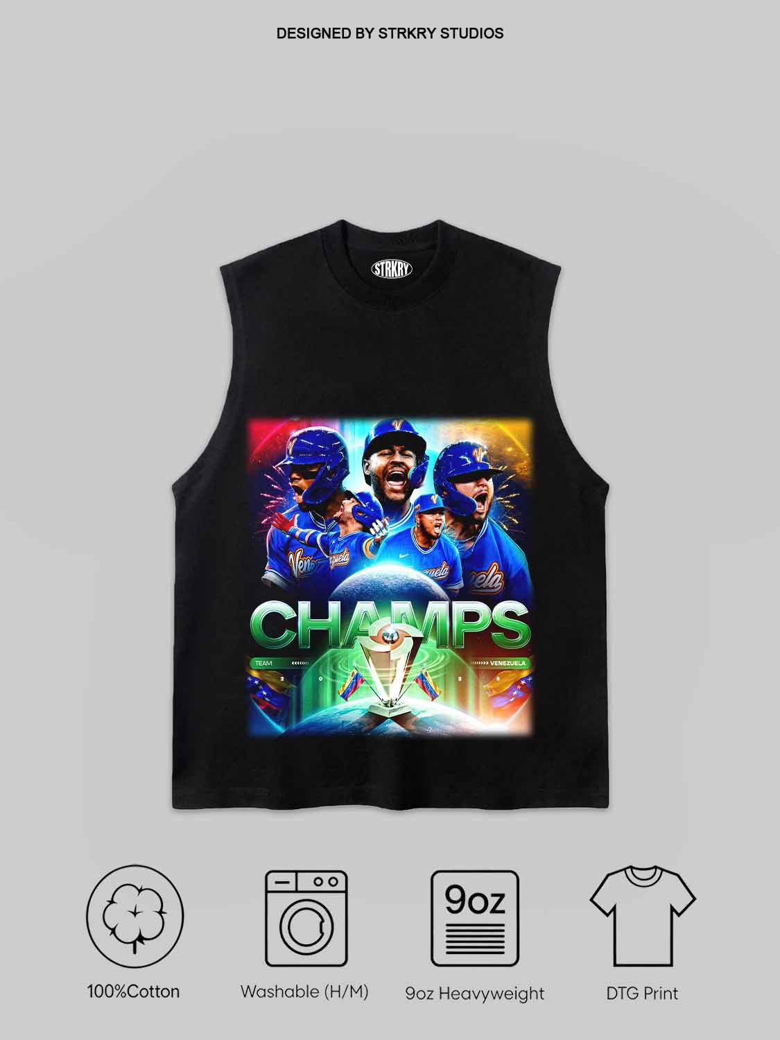 WBC Venezuela Champion 2026 V3 Tee&Hoodie