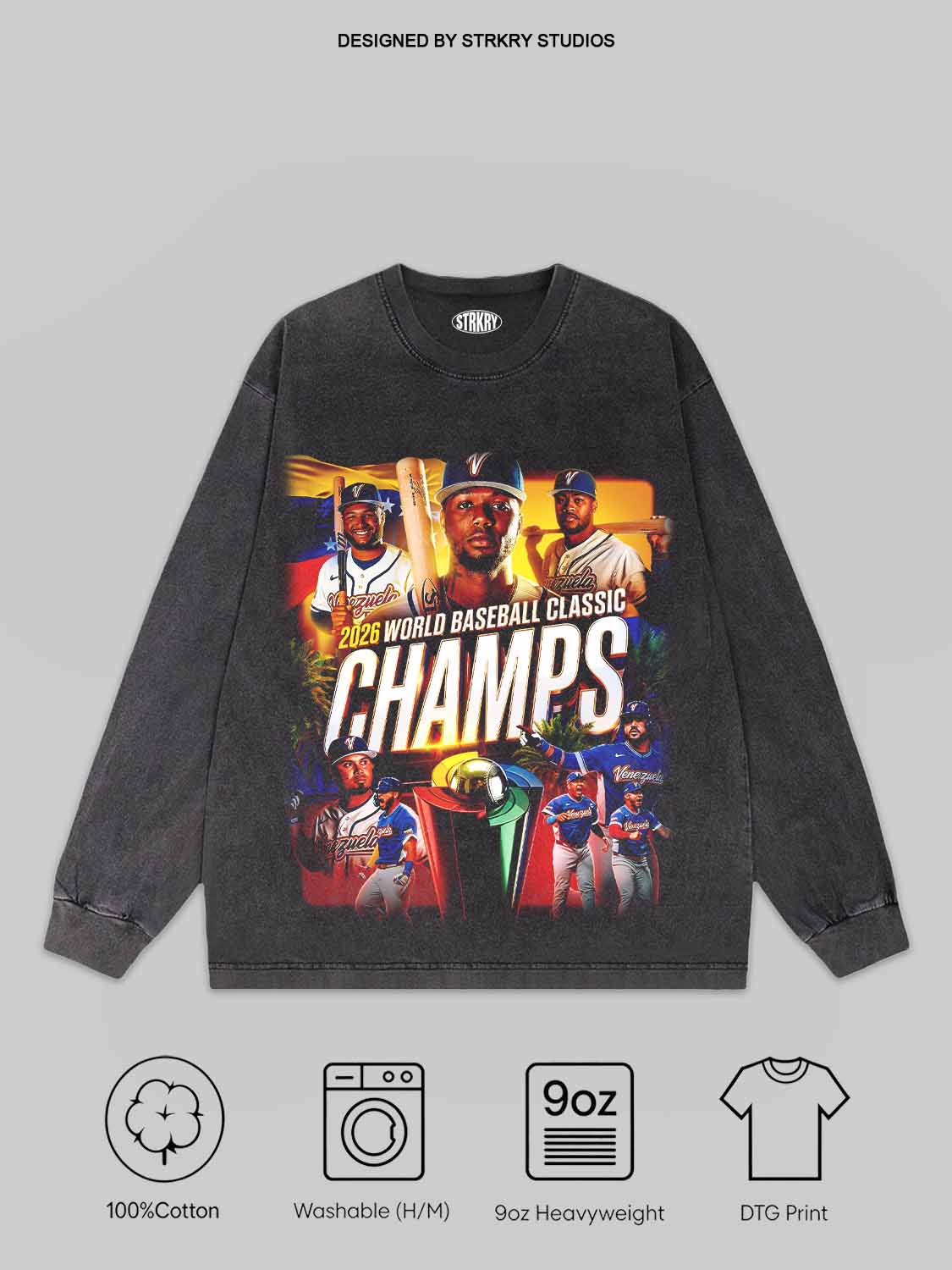 WBC Venezuela Champion 2026 V8 Tee&Hoodie