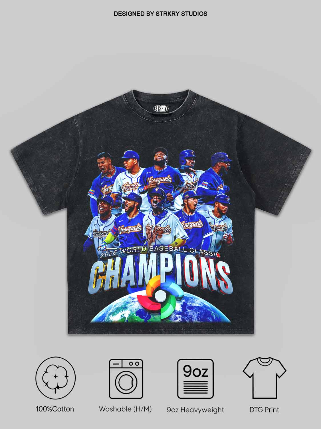 WBC Venezuela Champion 2026 V4 Tee&Hoodie