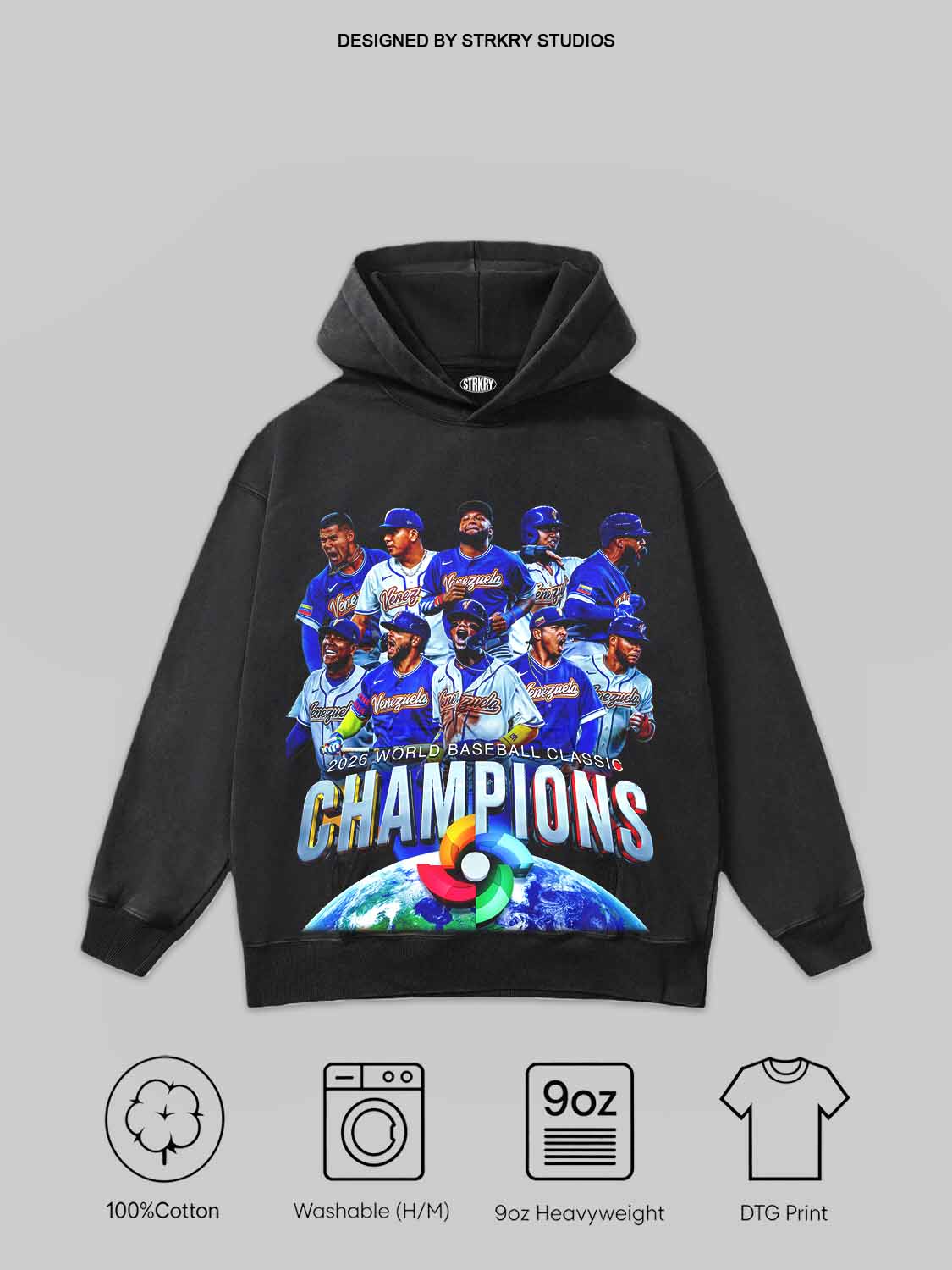 WBC Venezuela Champion 2026 V4 Tee&Hoodie