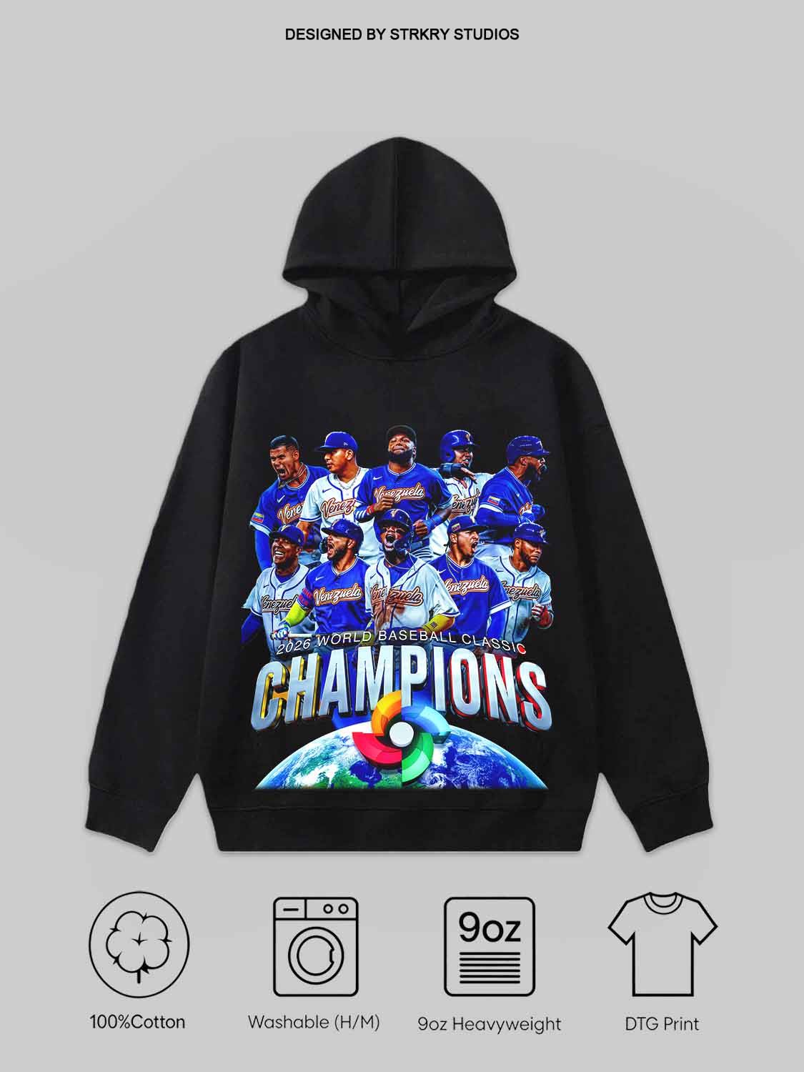 WBC Venezuela Champion 2026 V4 Tee&Hoodie