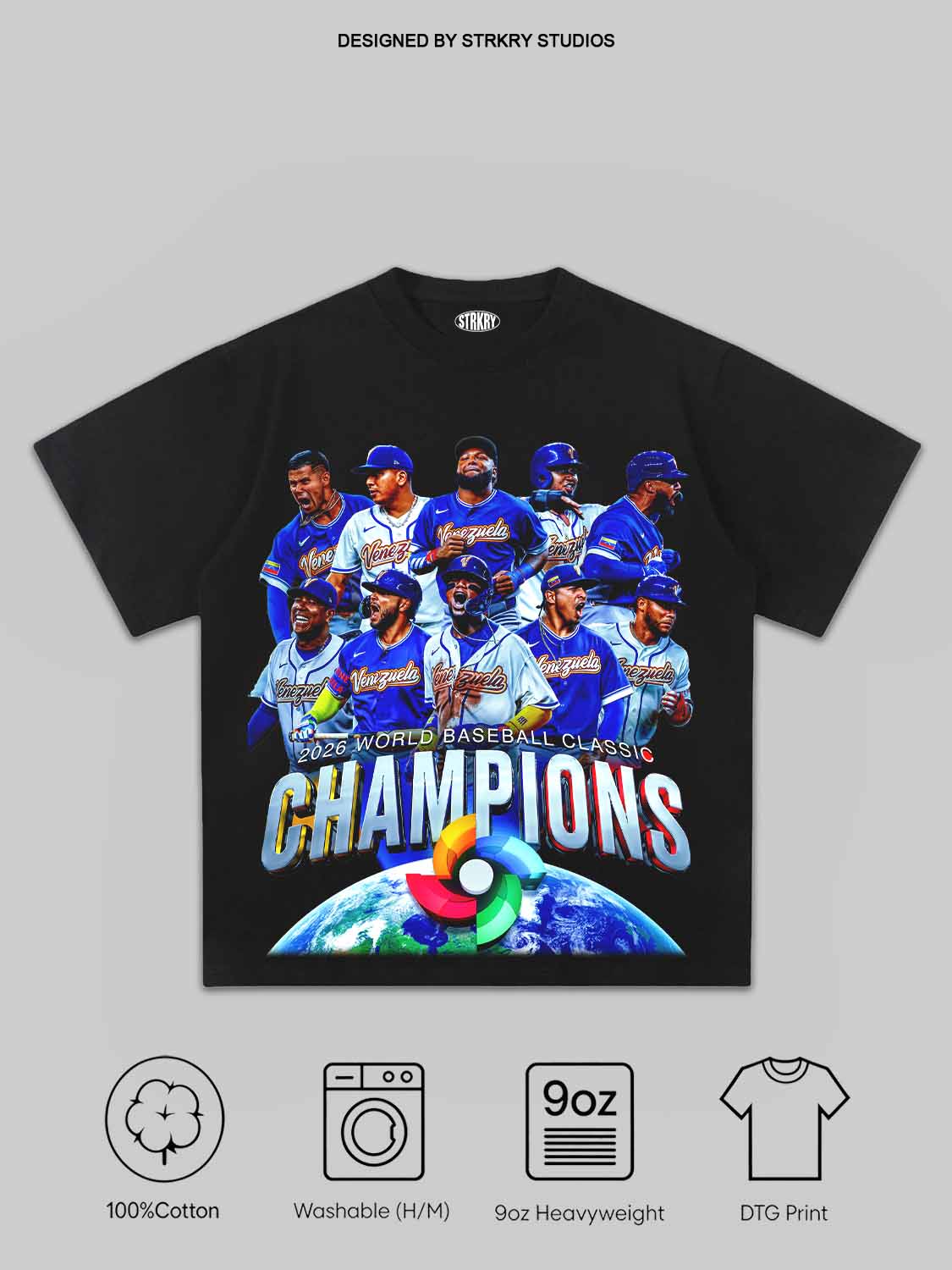 WBC Venezuela Champion 2026 V4 Tee&Hoodie