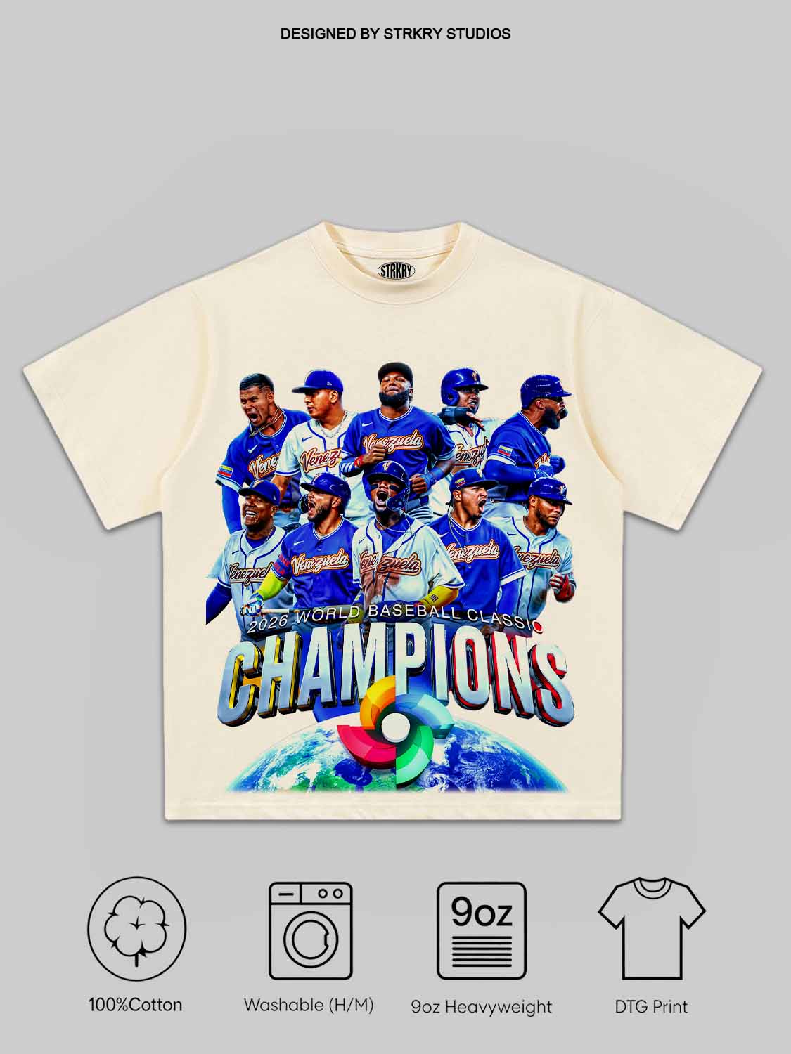 WBC Venezuela Champion 2026 V4 Tee&Hoodie