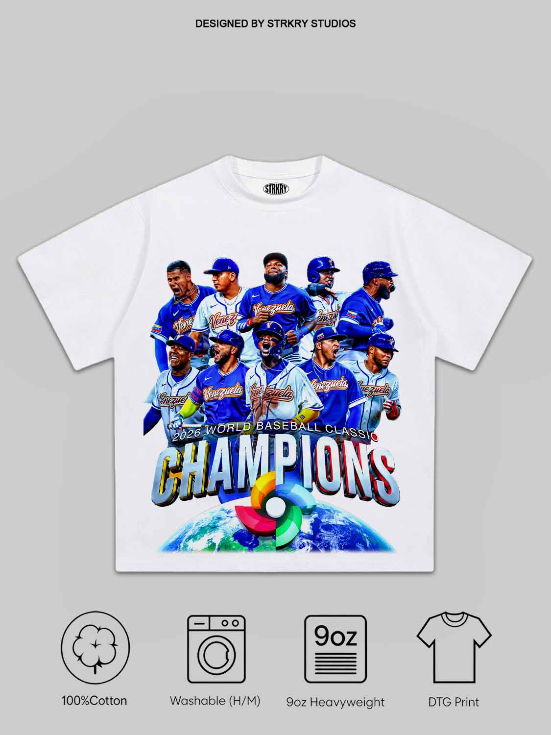 WBC Venezuela Champion 2026 V4 Tee&Hoodie
