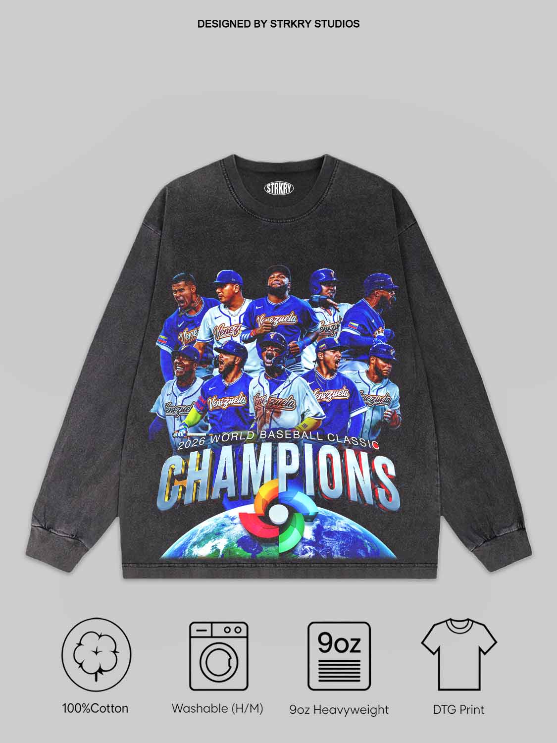 WBC Venezuela Champion 2026 V4 Tee&Hoodie