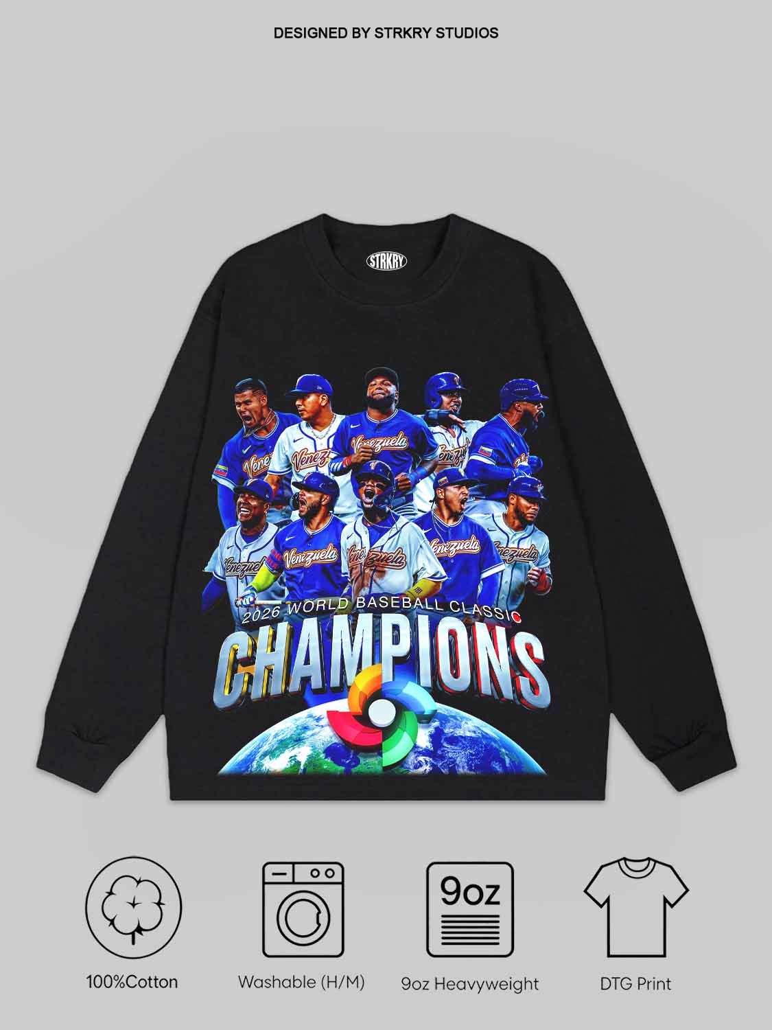 WBC Venezuela Champion 2026 V4 Tee&Hoodie