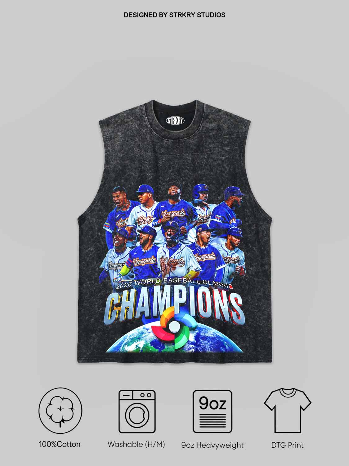 WBC Venezuela Champion 2026 V4 Tee&Hoodie