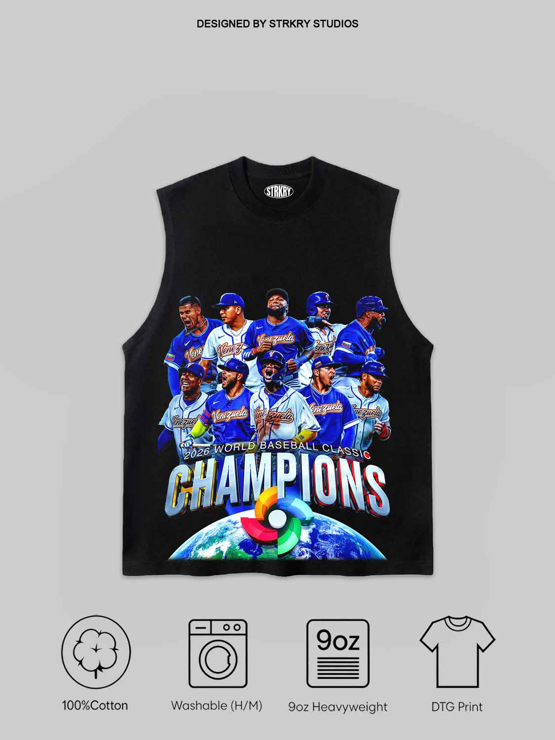 WBC Venezuela Champion 2026 V4 Tee&Hoodie