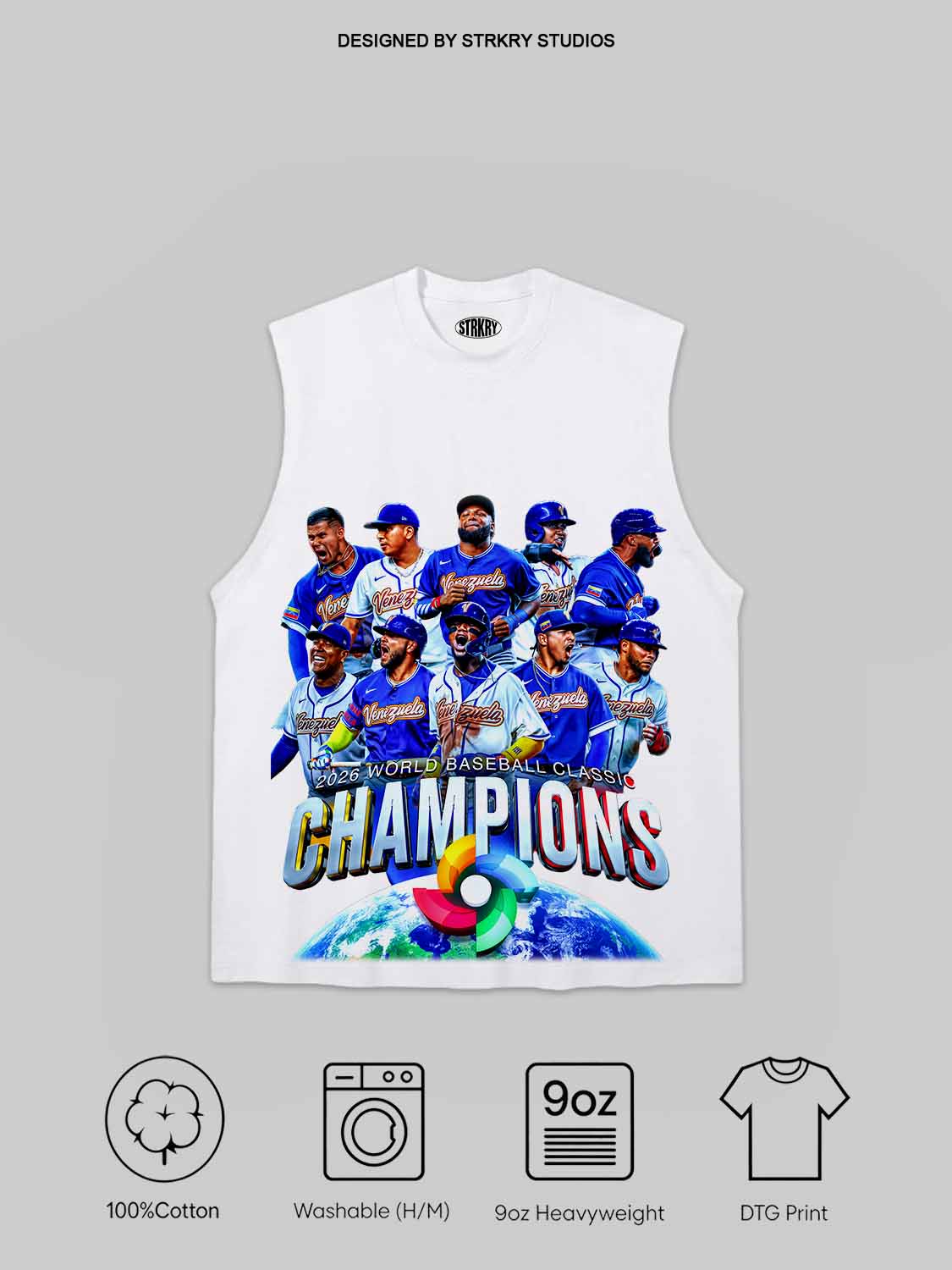 WBC Venezuela Champion 2026 V4 Tee&Hoodie