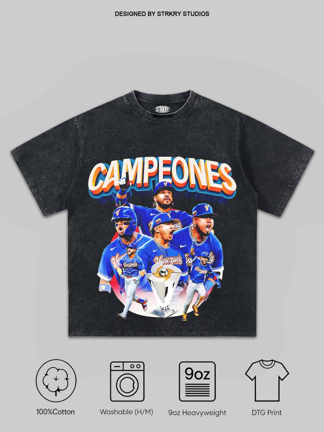 WBC Venezuela Champion 2026 V6 Tee&Hoodie