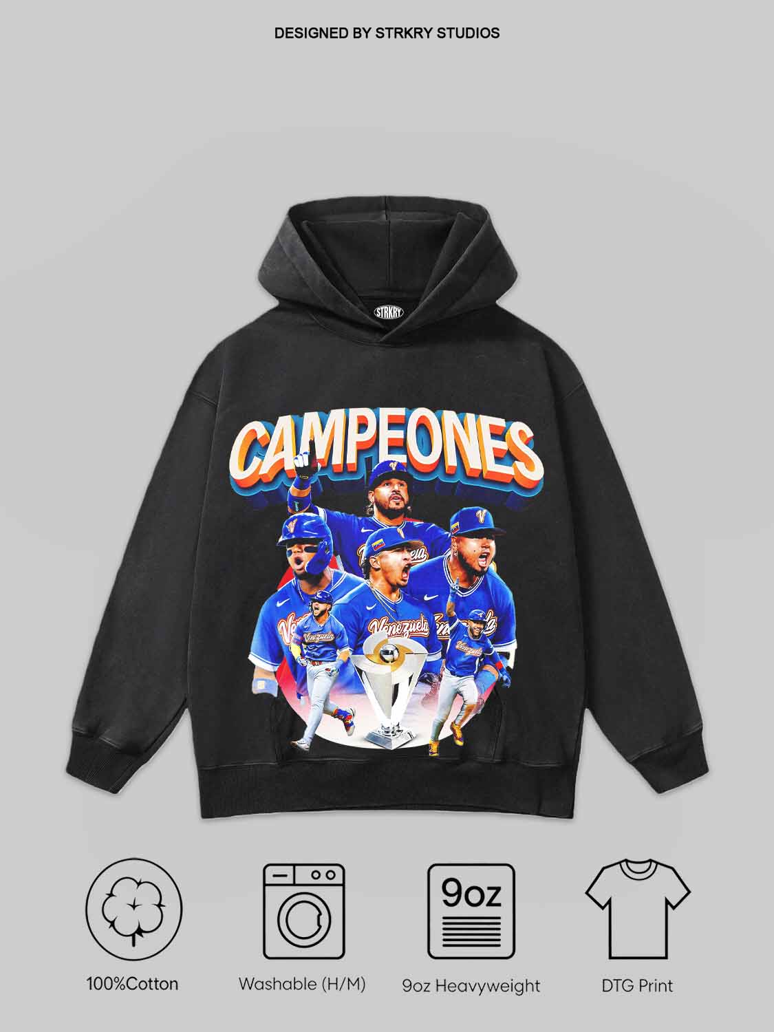 WBC Venezuela Champion 2026 V6 Tee&Hoodie