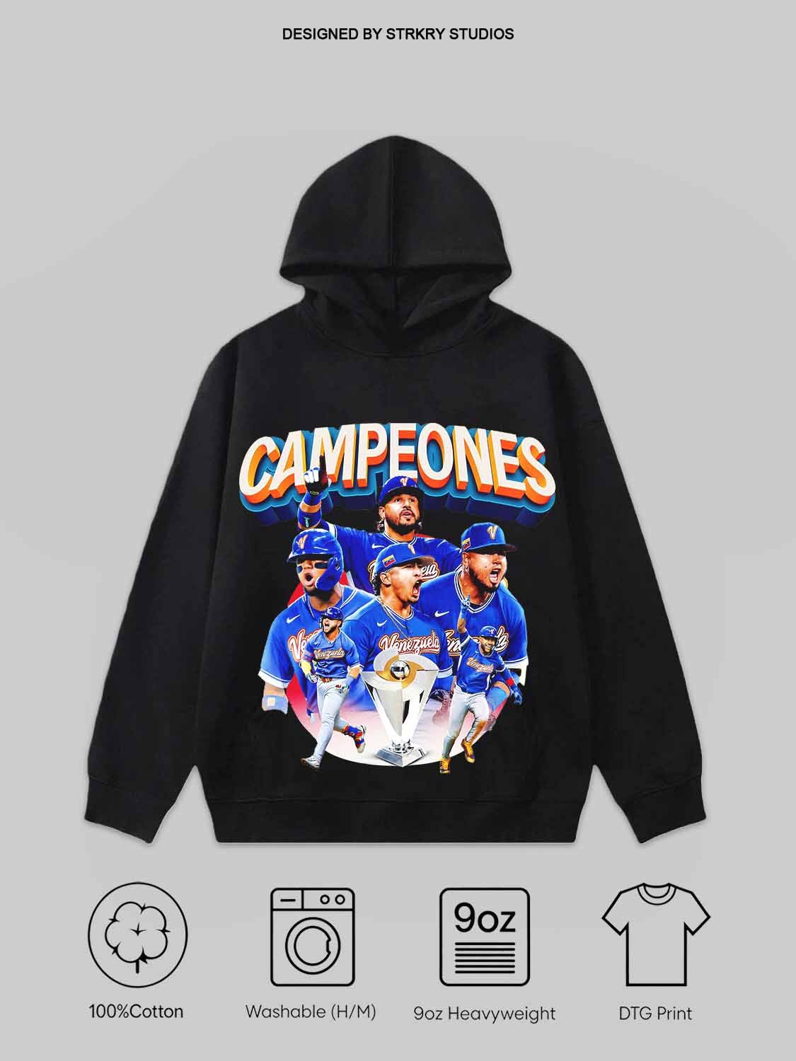 WBC Venezuela Champion 2026 V6 Tee&Hoodie