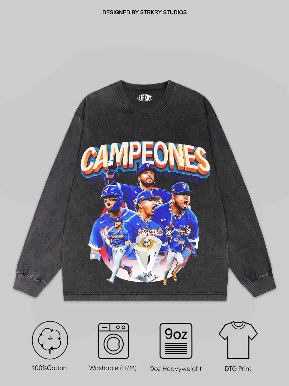 WBC Venezuela Champion 2026 V6 Tee&Hoodie