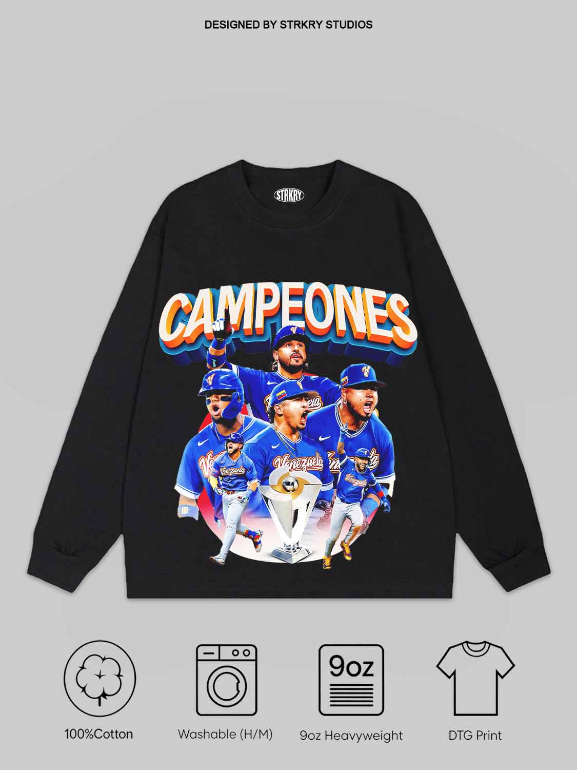 WBC Venezuela Champion 2026 V6 Tee&Hoodie