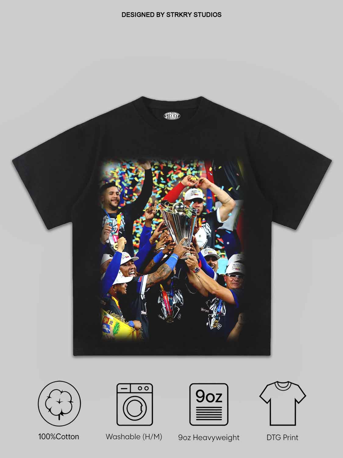 WBC Venezuela Champion 2026 V9  Tee&Hoodie