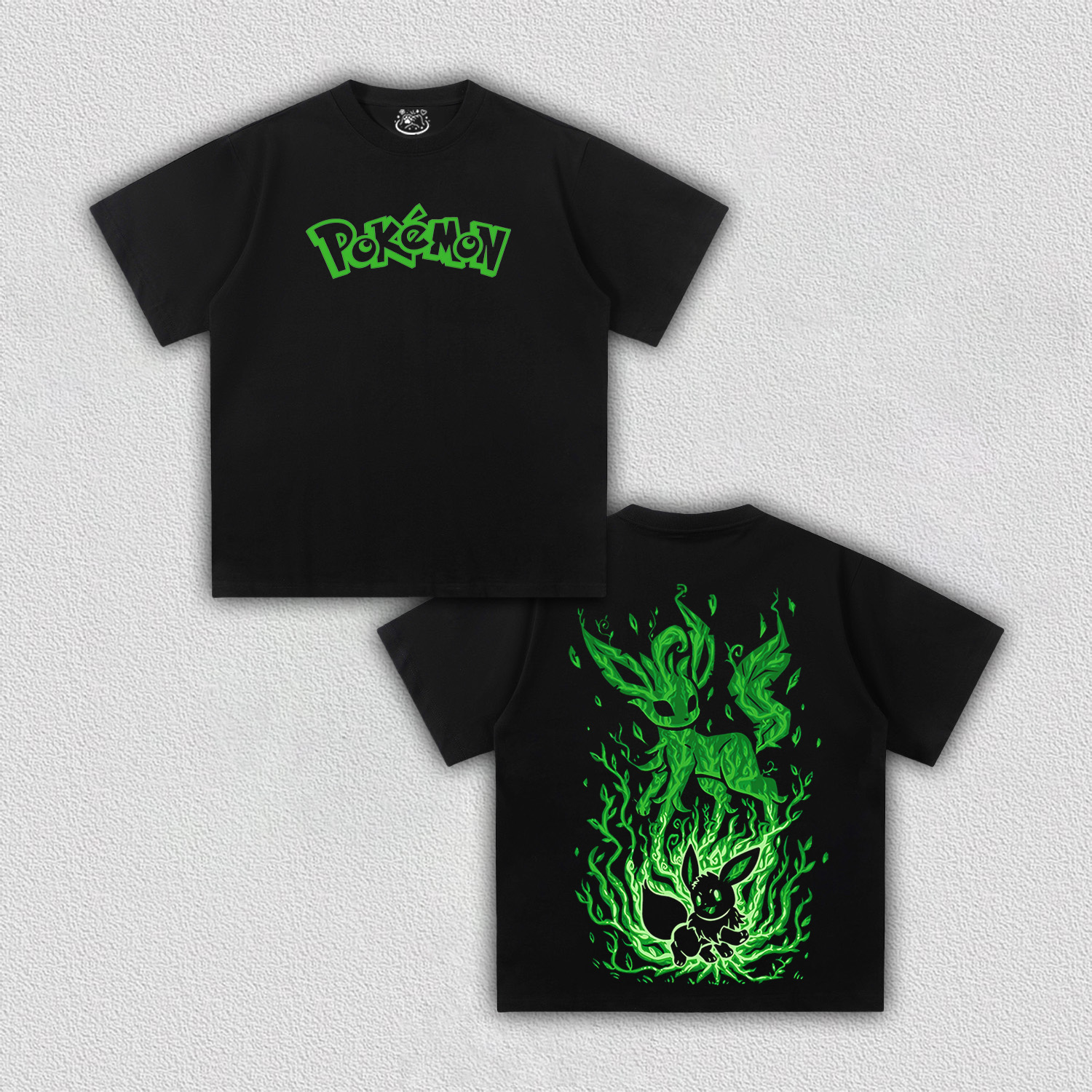 UNISEX ANIME INSPIRED VINTAGE OVERSIZED TEE丨POKÉMON-[DS]