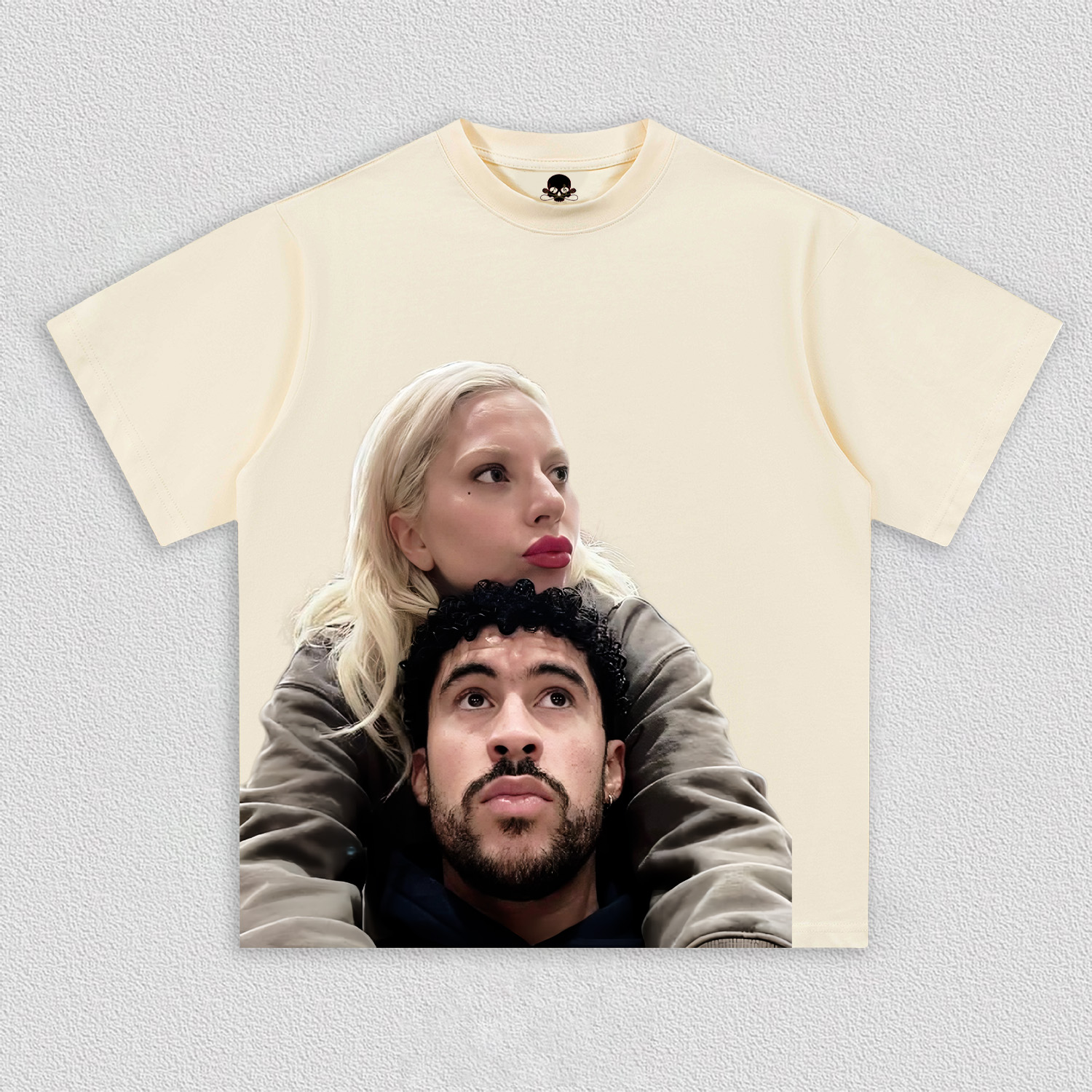 Lady Gaga & Bad Bunny super bowl tee