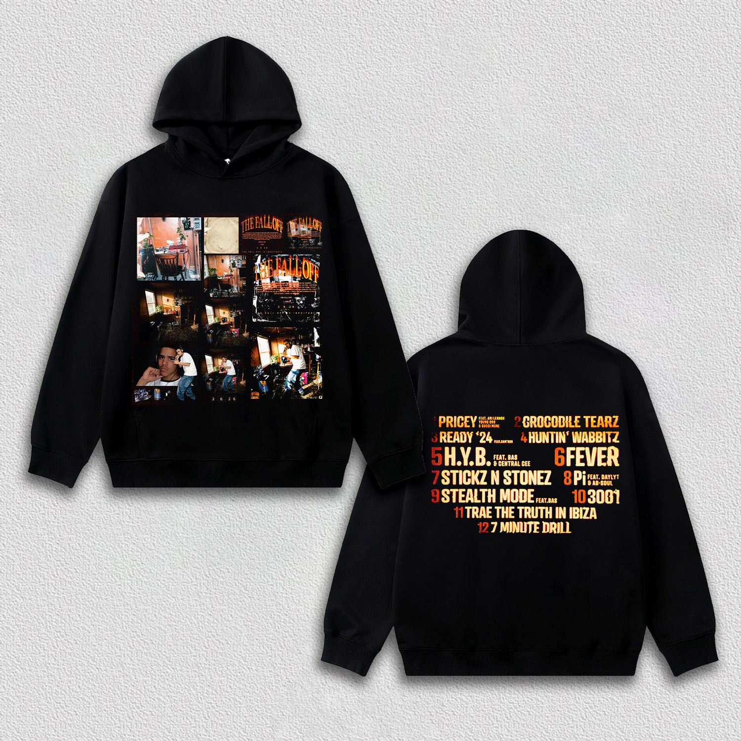 J. Cole Tee&Hoodie 3.3