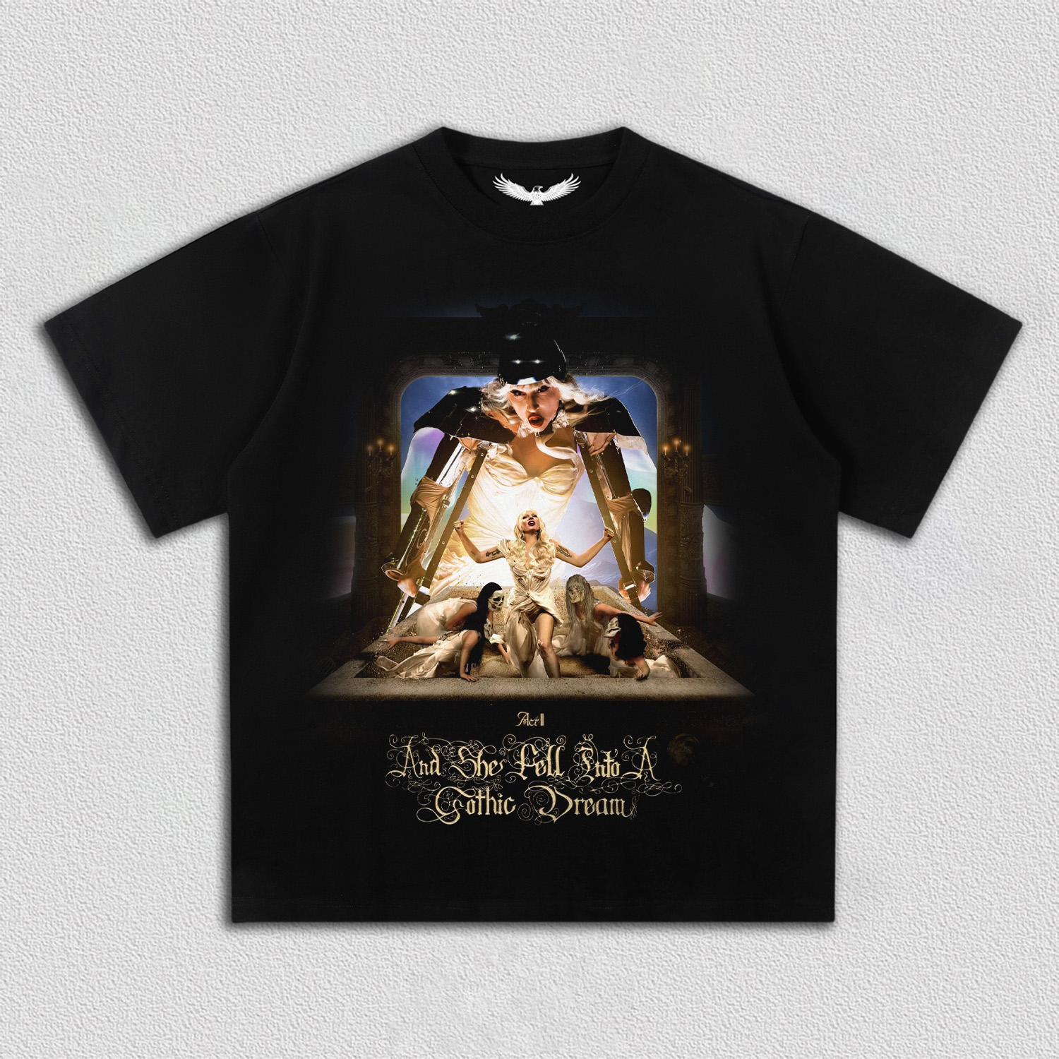Lady Gaga Act II: And She Fell Into A Gothic Dream Tee