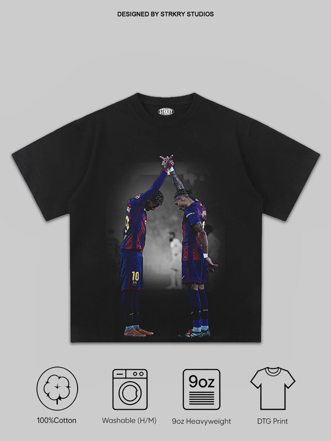 lamine yamal & Raphinha  Tee&Hoodie 1.4