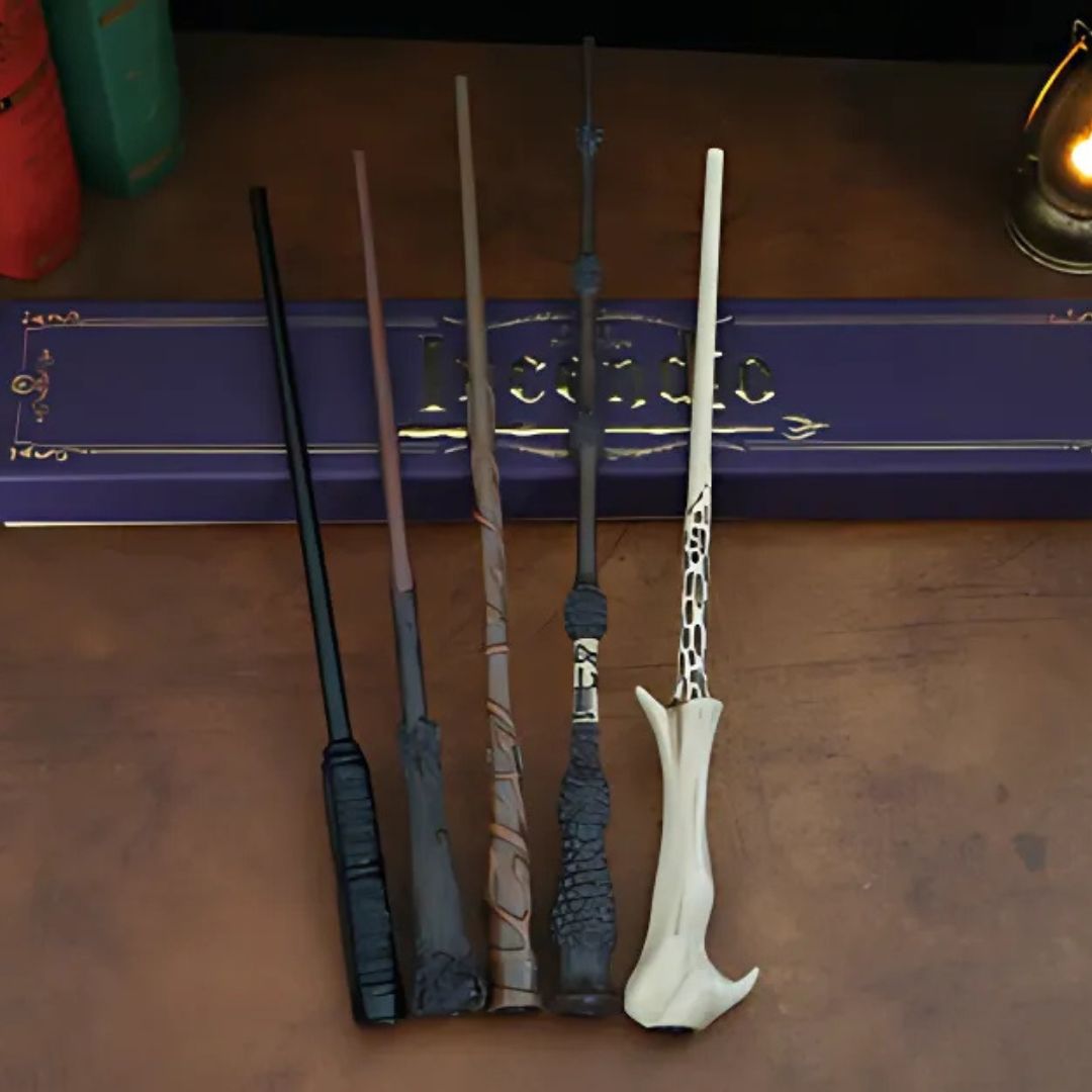 Magic wand that casts spells