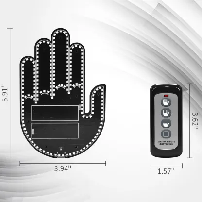 DIBMS Car Gesture Decorative Ambient LED Lights for Car SUV Truck