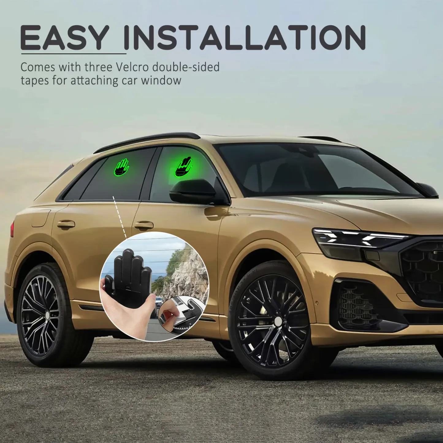 DIBMS Car Gesture Decorative Ambient LED Lights for Car SUV Truck