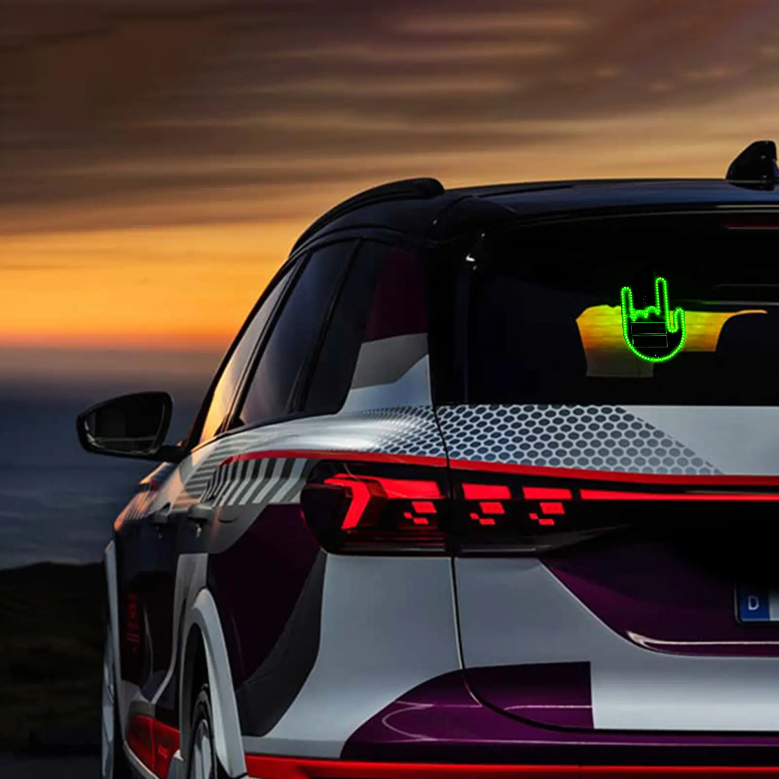 DIBMS Car Gesture Decorative Ambient LED Lights for Car SUV Truck