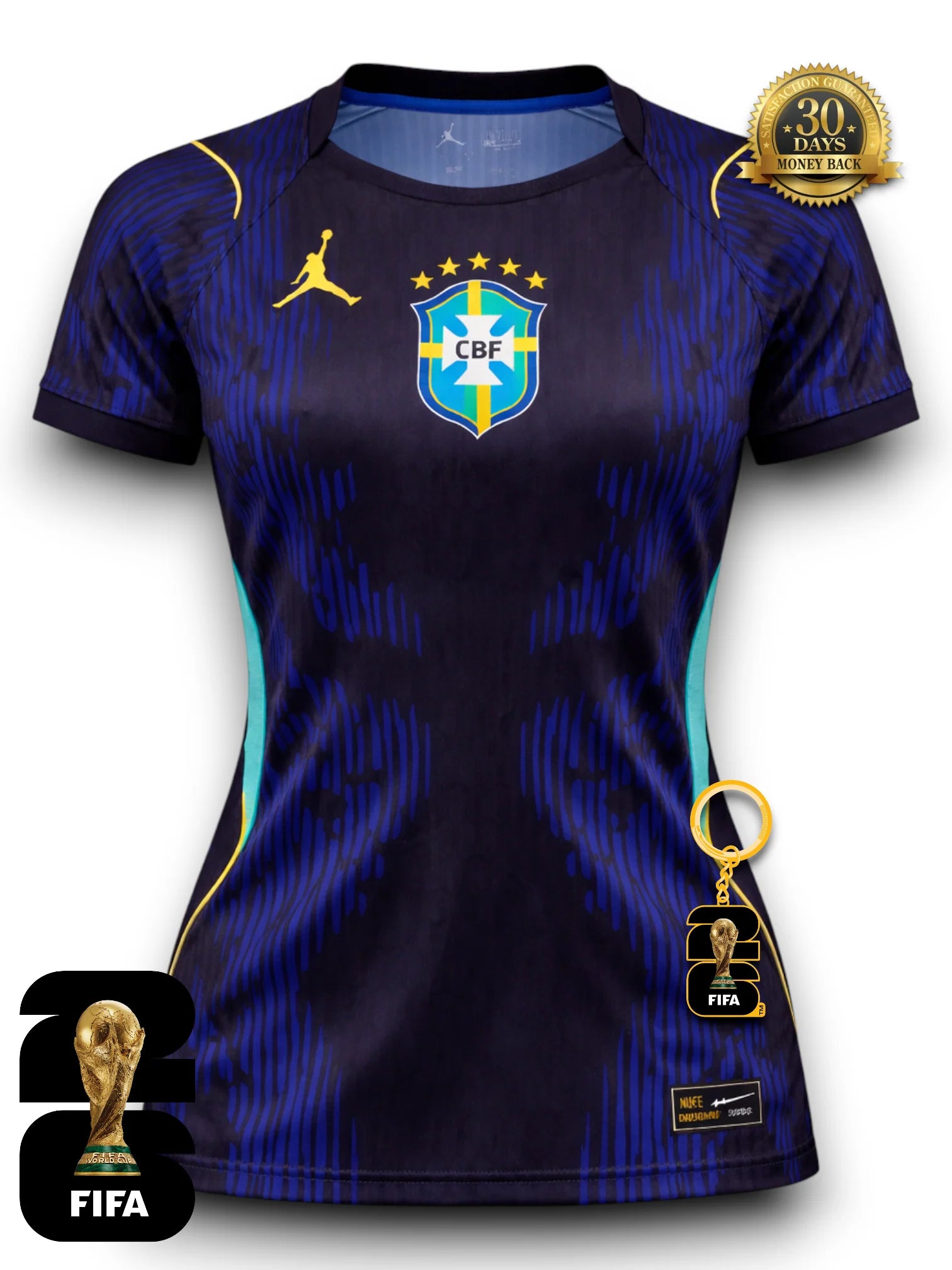 Brazil World Cup 2026 Away Jersey - Women's