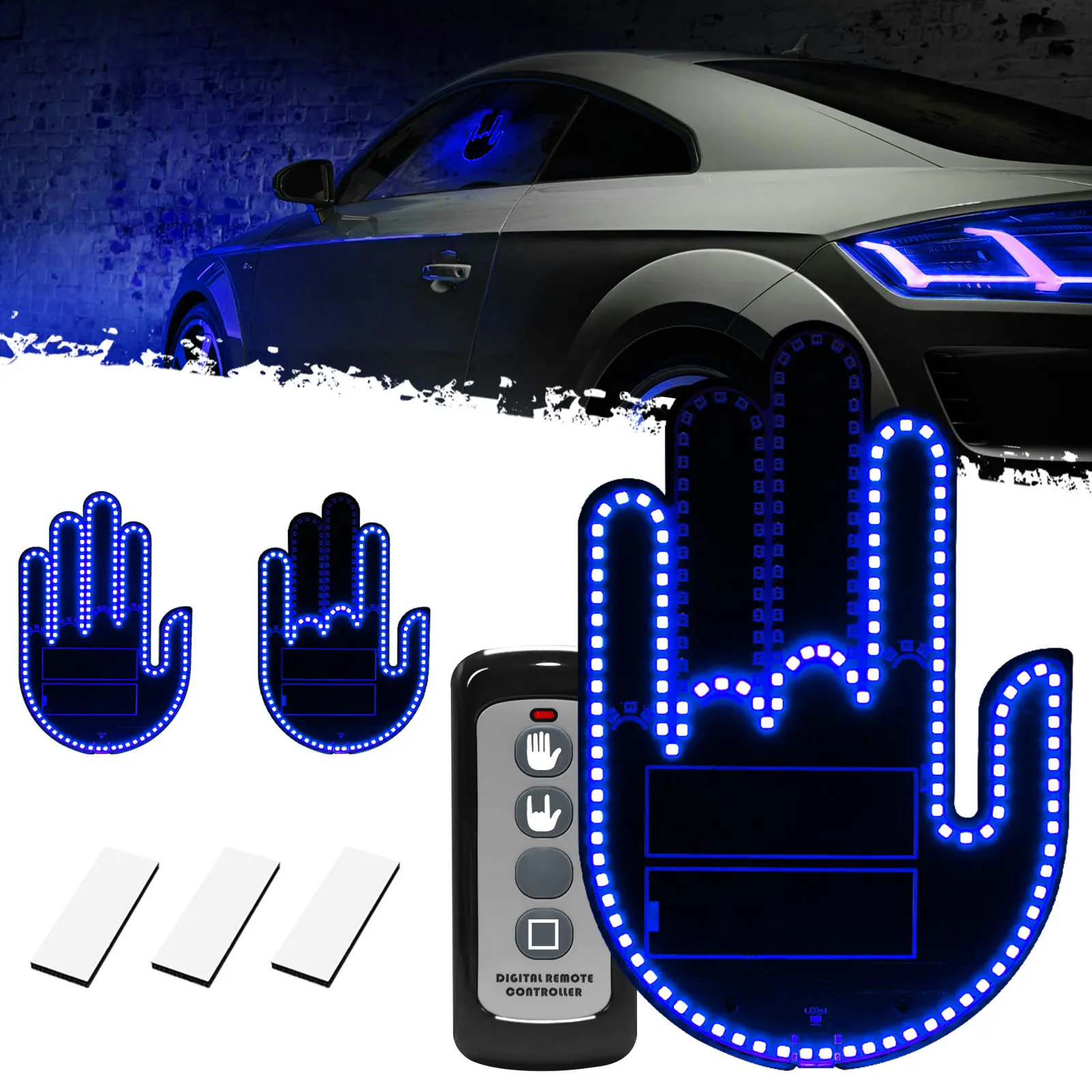 DIBMS Car Gesture Decorative Ambient LED Lights for Car SUV Truck